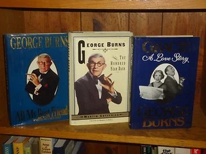 Lote de 3 HC/DJ George Burns Gracie Allen Cien Años Dash Best Friends Love Story - Imagen 1 de 2