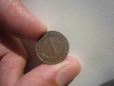 1924-A GERMANY 1 RENTENPFENNIG - Image 1 of 2