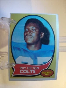1970 Topps Football Card #38 Roy Hilton (84482) - Picture 1 of 2