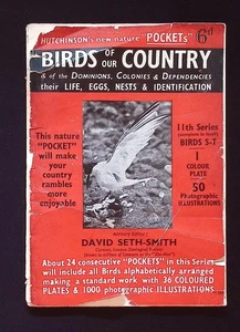 Hutchinson's New Nature "Pockets" Birds of our Country booklet, 11th Series S-T - Picture 1 of 5