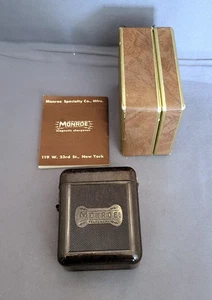 Antico tempera rasoio magnetico Monroe - con scatola e istruzioni - Foto 1 di 5