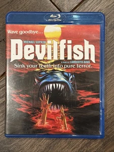 Devilfish aka Monster Shark, Devil Fish (Blu-ray, 1984) Rare OOP MST3K - Bild 1 von 3