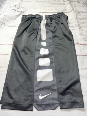 Nike Shorts Boy's Youth XLarge Elite Basketball Shorts Shorts Black Dri-Fit - Image 1 of 4