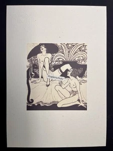 Erotischer Kunstdruck „Girls Loves“ Woman“ von Atilla Sassy Sappho Wank Her - Bild 1 von 3