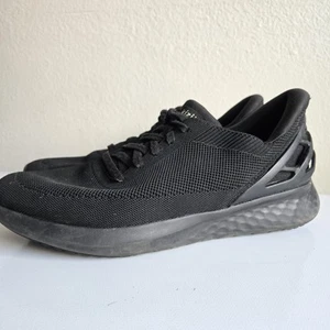 Kizik Athens Mens Size 11.5 Low Top Sneakers Shoes Blackout Hands Free Comfort - Picture 1 of 11
