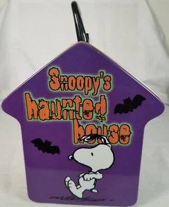 Snoopy's Haunted House - Brotdose - Trick or Leckerbissen! Kürbis Kekse Etikett - Bild 1 von 7