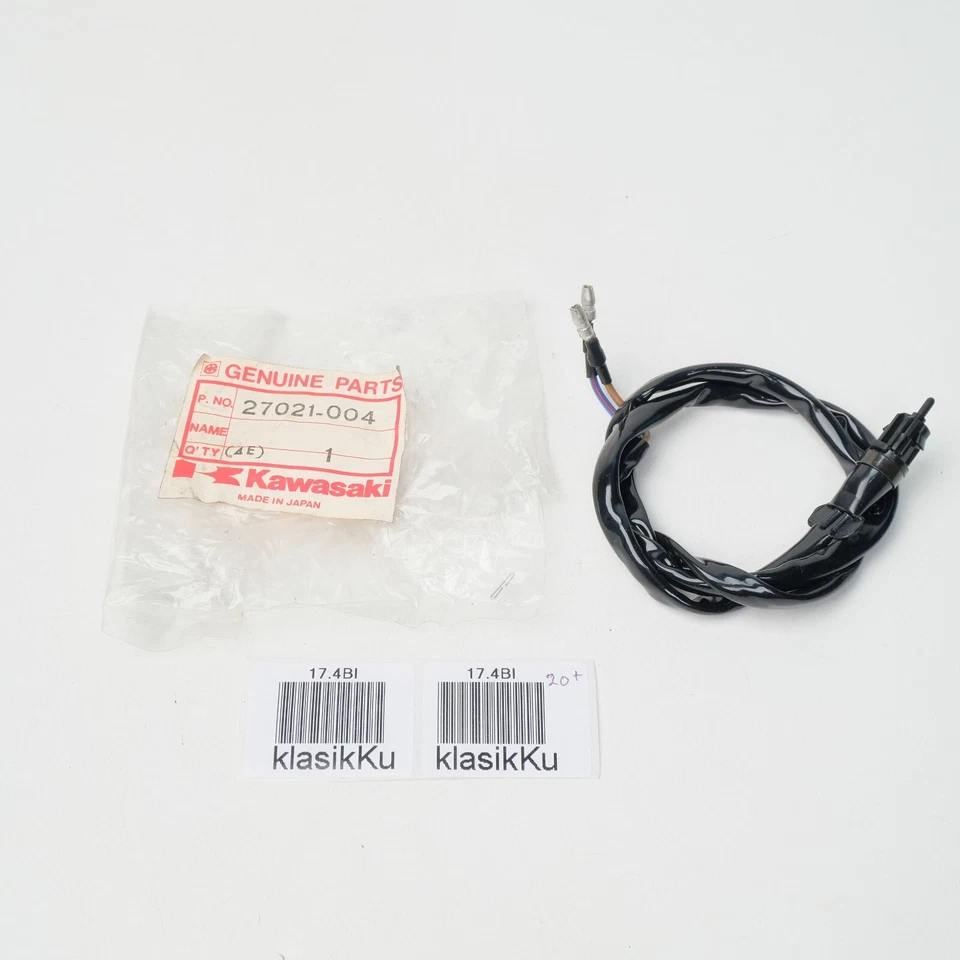 Interruptor de freno delantero genuino Kawasaki F6 F7 F9 G3SS G4TR KE100 KH100 KM100 KS125 Foto 1 de 4