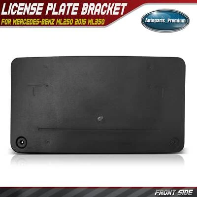 Front Side License Plate Bracket for Mercedes-Benz ML250 2015 ML350 2012-2015 - Image 1 of 4