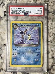 🔥2002 Pokemon Dark Blastoise Legendary Collection #4 PSA 6 Freshly Graded🔥 - Picture 1 of 8