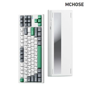 MCHOSE MC-GX87-11 Wireless Mechanical Keyboard Wired/2.4G/BT Tri-Mode Conne GS0 - Picture 1 of 1