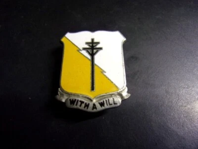 US ARMY -  60° Signal Batalion Unit Crest - Photo 1/2