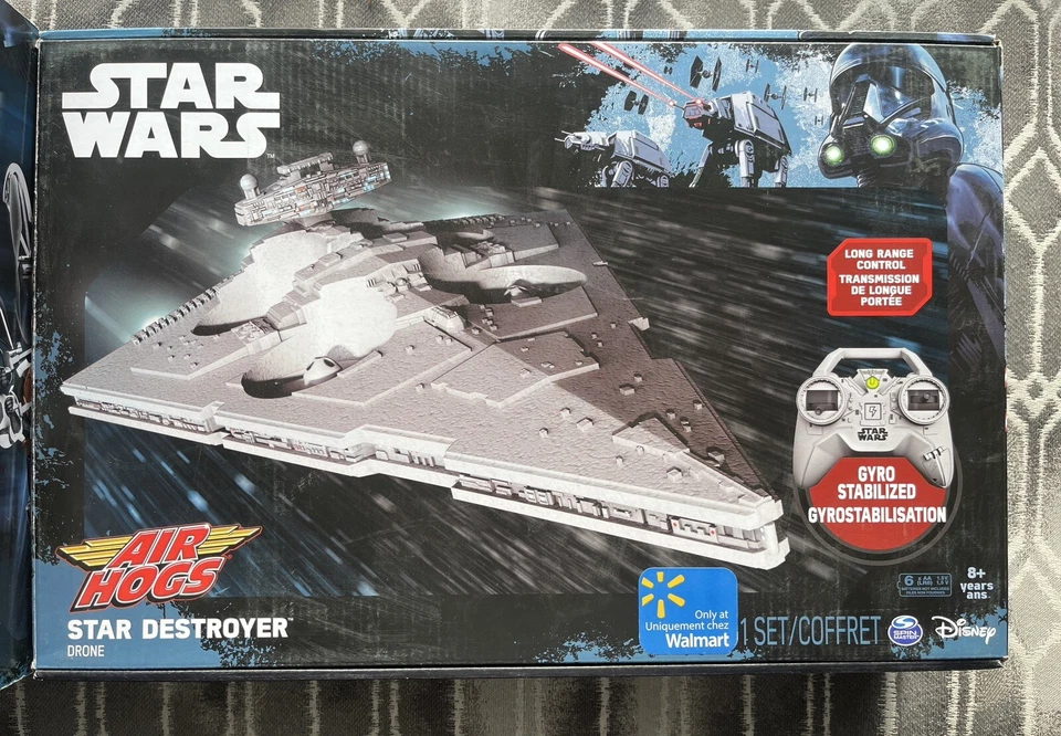 Drone Air Hogs Star Wars Star Destroyer sellado de fábrica Foto 1 de 1