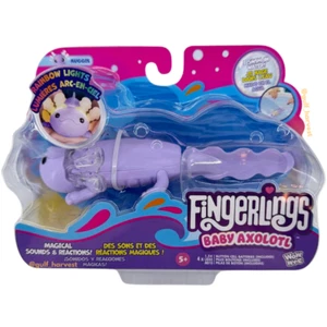 Fingerlings Bebé Axolotl Interactivo Robótico Mascota, Auggie Púrpura NUEVO/SELLADO - Imagen 1 de 9