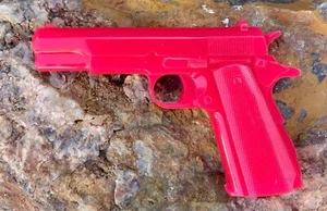 Gun Art Guns Objects Colt 45 Gun Model Resin Guns Hot Pink Guns Girly Guns - Picture 1 of 5