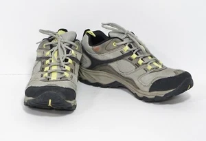 MERRELL Kimsey Granite Gray Lace Up Low Lo Trail Hiking Shoes Women's 9 US EUC  - Picture 1 of 9