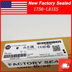 New Sealed Allen-Bradley 1756-L81ES Ser B ControlLogix 5580 Controller 1756L81ES - Picture 1 of 4