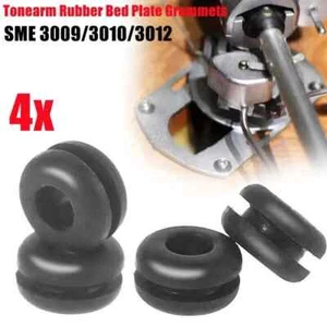 4PCS/Set Rubber Tonearm Rubber Bed Plate Grommets For SME 3009/3010/3012 - Picture 1 of 11