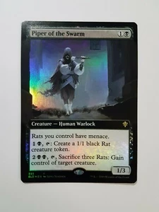 Piper of the Swarm - FOIL - Extended - Throne of Eldraine (Magic/mtg) Extended - Bild 1 von 2