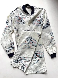 Vintage Childs Star Trek Bomber Jacket Pants 2 PC Outfit 1975 Donmoor 14 Rare - Picture 1 of 11