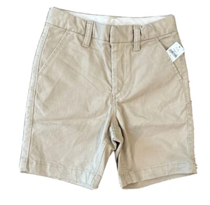 Kids Gap Uniform Shorts Dressy Iconic Khakis Boys Size 5 Washwell Stretch - Picture 1 of 3