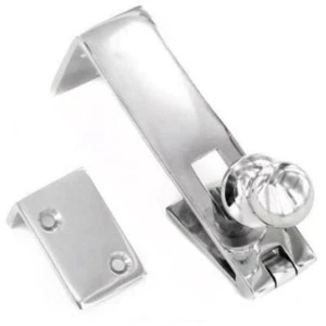 Counter Flap Catch Chrome 83mm Bar Shop Lift Up Bracket - Picture 1 of 1