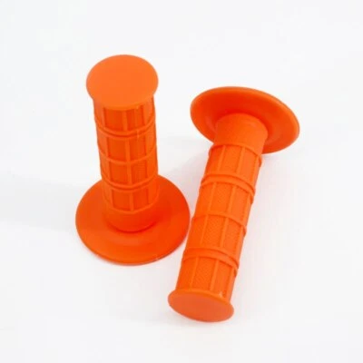 Empuñaduras de goma de mango de motocicleta de 22 mm para Kawasaki ZX6R ZX7R ZX10 ZX12R KX 65 Foto 1 de 4