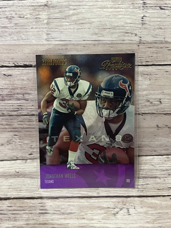 2003 Playoff Prestige Xtra Points Purple #57 Jonathan Wells  /100 - Image 1 of 1