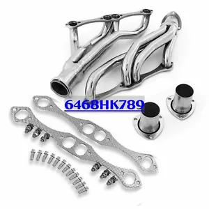 Stainless Steel Exhaust Headers FOR Chevy SBC 350 Chevelle Camaro 1967-1981 New - Foto 1 di 9