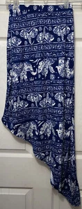 Say Anything Sz Small Blue Elephant Skirt - Picture 1 of 5