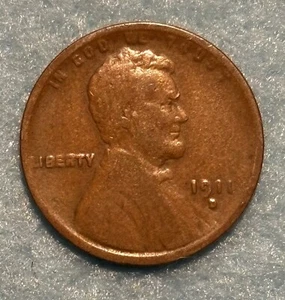 1911 D Lincoln Wheat Penny G/VG X-246 - Picture 1 of 3
