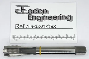 M14 x 1.0mm Metric Fine Spiral Point Straight Machine Tap, HSS. By top brands. - Picture 1 of 1