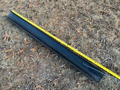 BANDEJA VENTANA TRASERA ESTANTE 1973-1977 EL CAMINO CABINA NEGRO METAL TEXTURIZADO BONITO RECTO Foto 1 de 4