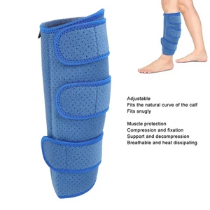 Calf Compression Sleeve Efficient Relief Increases Blood Circulation Adjustabl - Picture 1 of 22