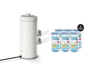 Intex 1000GPH Filter Pump System for Above Ground Pools with 6Pack Type A Pool F - Picture 1 of 5