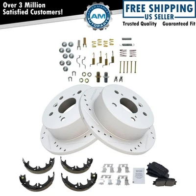 Kit de pastillas de freno trasero y rotor para Lexus ES300 2002-2003 2004-2006 ES330 Foto 1 de 4