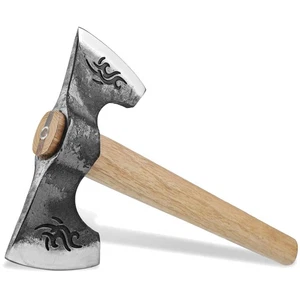 Dream  Wikinger Camping Axt Outdoor Beil Doppelaxt Axt Holz Spalten Garten - Bild 1 von 11