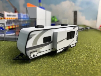 Kit de cámper tirador parachoques escala 1:87 HO en blanco, ¡impreso en color! Foto 1 de 4