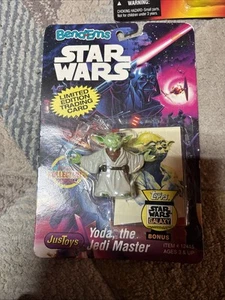Star Wars Bend-Ems Yoda The Jedi Master 1993 JusToys Figure G5 - Picture 1 of 2