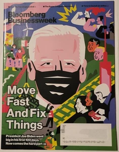 Bloomberg Businessweek Magazine April 26 2021 - President Joe Biden - Picture 1 of 2