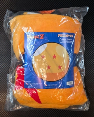 Dragon Ball Z 4 estrellas Dragon Ball 48" redondo polar felpa manta amarilla Foto 1 de 4