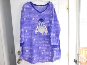 Disney Eeyore Pyjama Kleid Shirt Größe 2xl Fleece Feel - Bild 1 von 3