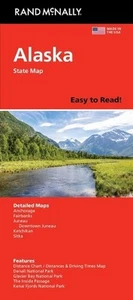 Rand McNally Easy to Read: Alaska State Map by Rand McNally Folded Book - Bild 1 von 1