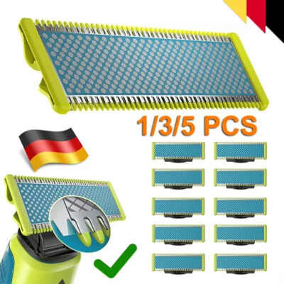 MARKENLOS OneBlade Ersatzklinge für Philips One Blade Rasier Klinge QP2520/QP2530/QP2630