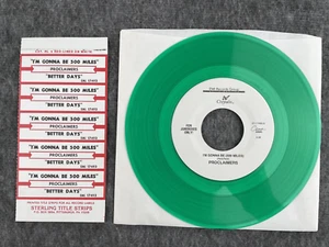 PROCLAIMERS I'm Gonna Be (500 Miles) 45 Chrysalis S7-17493 NEW UNPLAYED GREEN - Bild 1 von 6