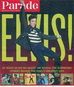 PARADE - ELVIS PRESLEY COVER & ARTICLE - Picture 1 of 1