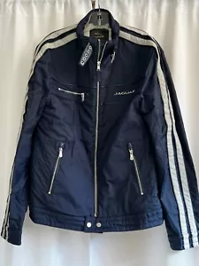 Jaguar Racing Jacke Full Zip gesteppt dunkelblau Größe M Neu ohne Etikett - Bild 1 von 16