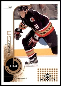 2002-03 Upper Deck MVP Oversize Marian Hossa #127 - Imagen 1 de 2