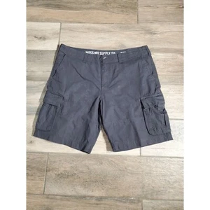 MOSSIMO SUPPLY CO. BERMUDA COLOR GRAY 100% COTTON SIZE 42 - Picture 1 of 7