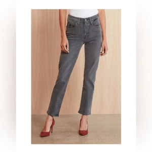 Good American Good Classic Ultra High Waisted Jeans 00 24 Black Slim Fit NWT - Picture 1 of 15