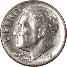 1975 Roosevelt Dime BU Uncirculated Mint State 10c US Coin Collectible